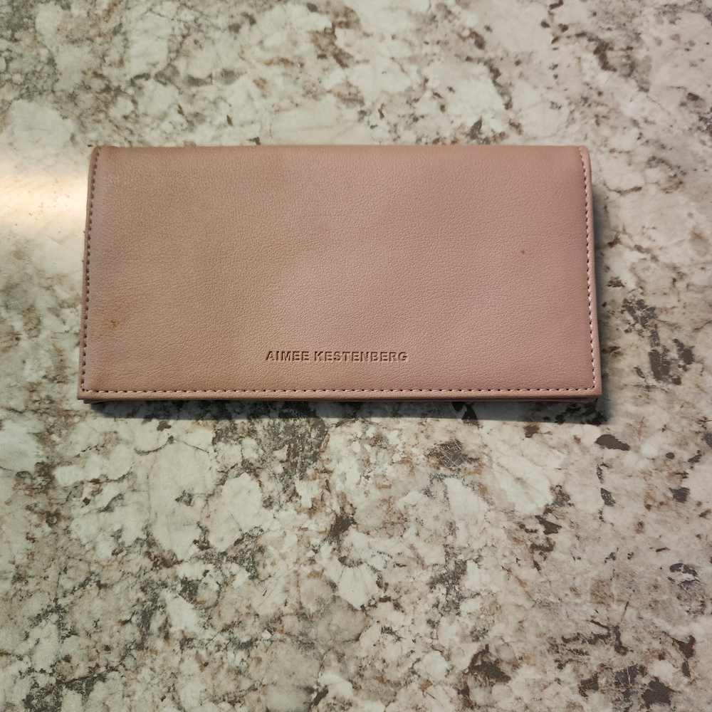 Aimee Kestenberg Pink Leather Wallet